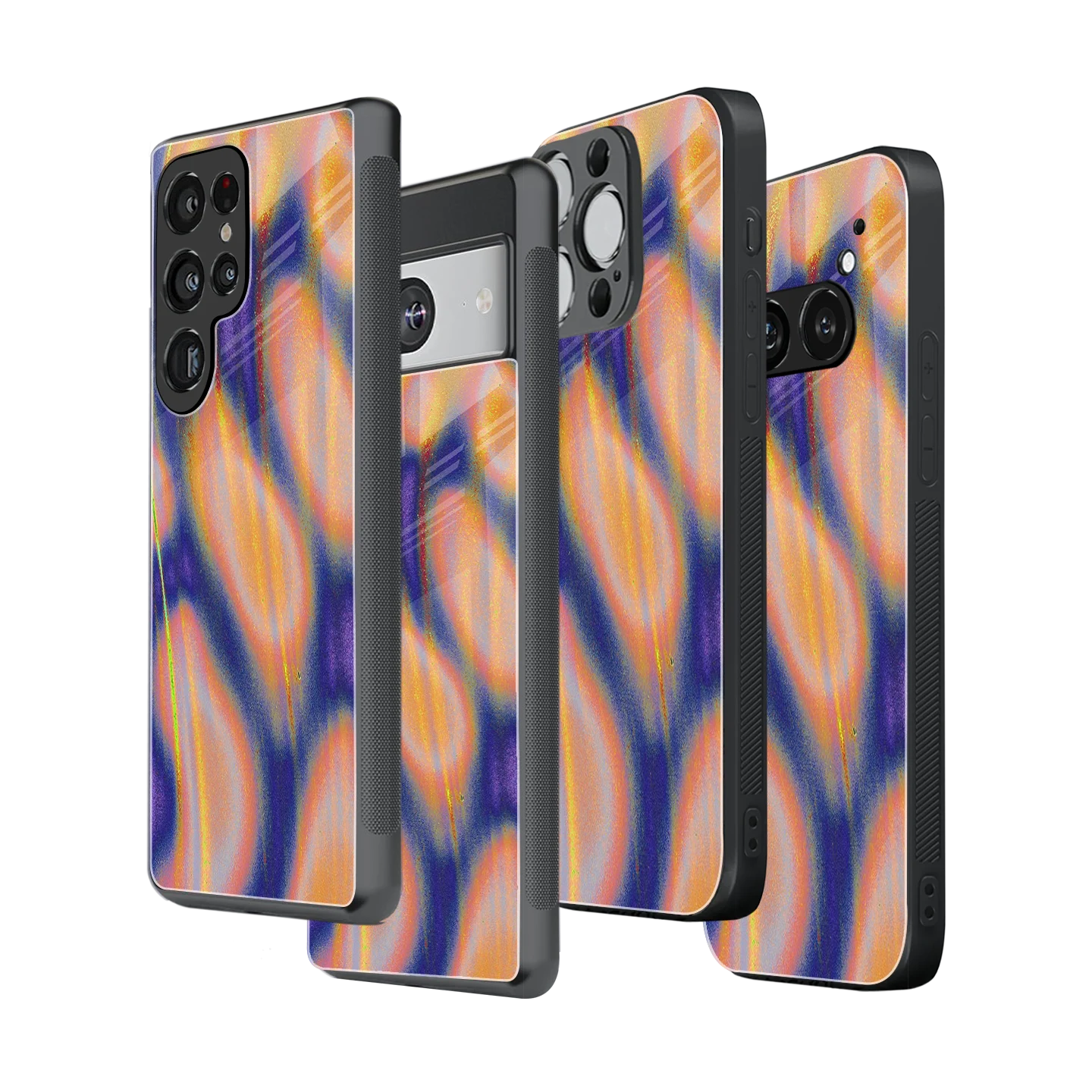 Stylish Glass Back Case for All Smartphones iPhone, Samsung, OnePlus, Pixel, Redmi, Oppo, Vivo, Motorola
