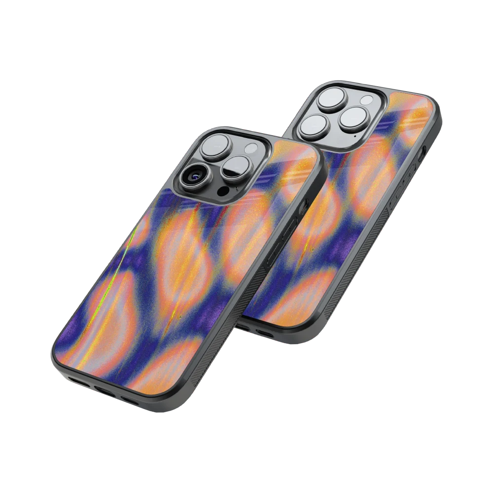 Protective Glass Back Phone Case Compatible with iPhone, Samsung, OnePlus, Pixel & More