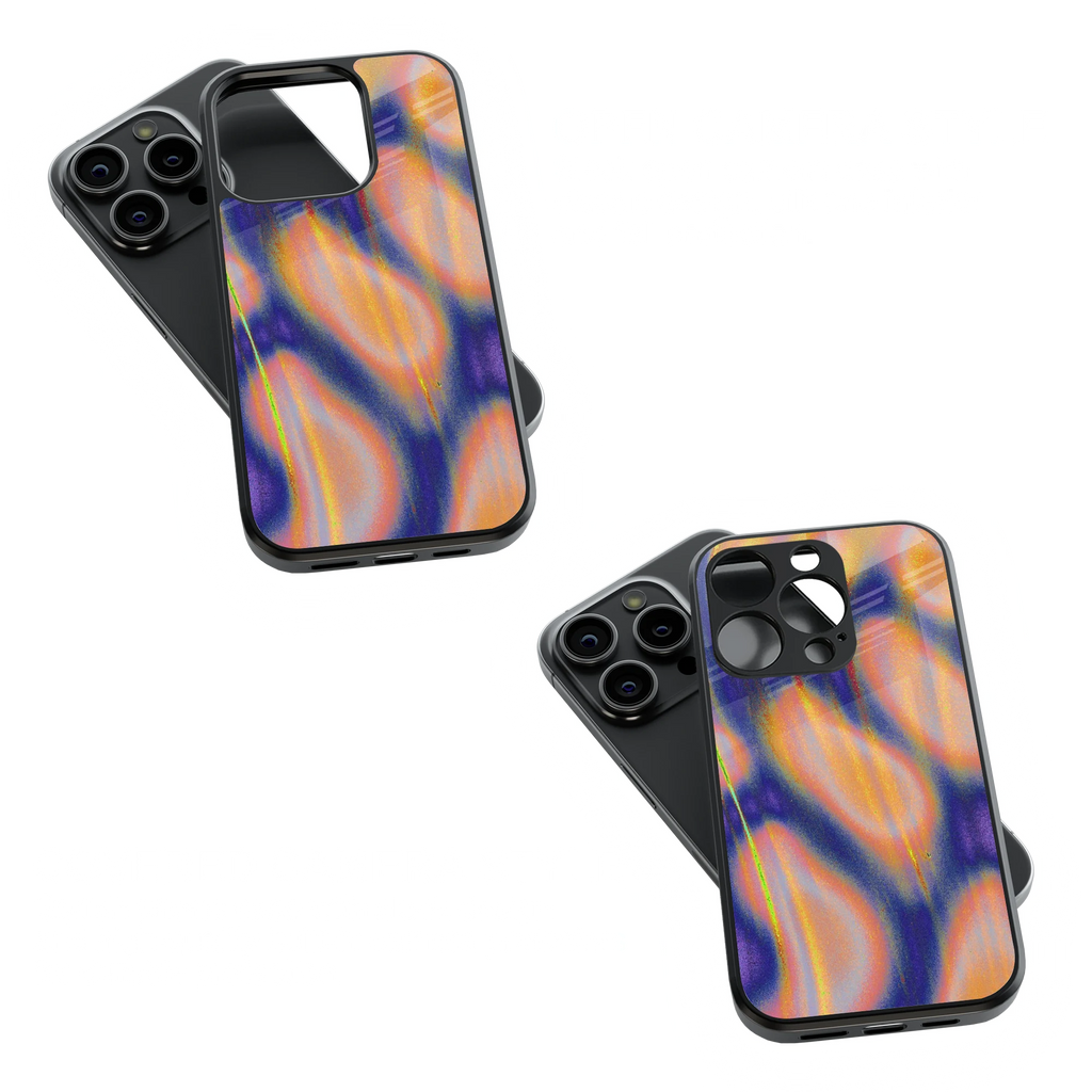 Trendy Glass Back Mobile Case for iPhone, Samsung, Redmi, OnePlus, Google Pixel, Motorola