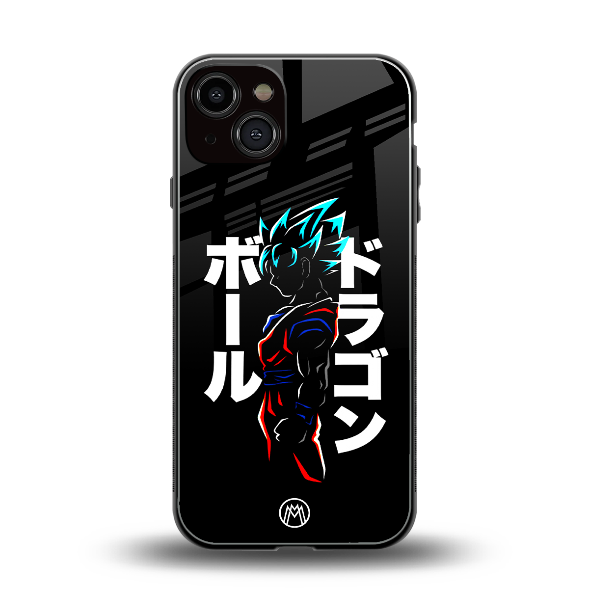 super saiyan back phone cover | glass case for iphone 13