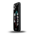 super saiyan back phone cover | glass case for iphone 16 plus