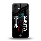 super saiyan back phone cover | glass case for iphone 16