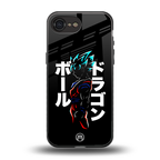 super saiyan back phone cover | glass case for iphone 16e