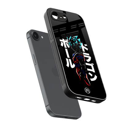 super saiyan back phone cover | glass case for iphone 16e