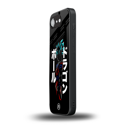 super saiyan back phone cover | glass case for iphone 16e