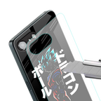 super saiyan back phone cover | glass case for iphone 16e