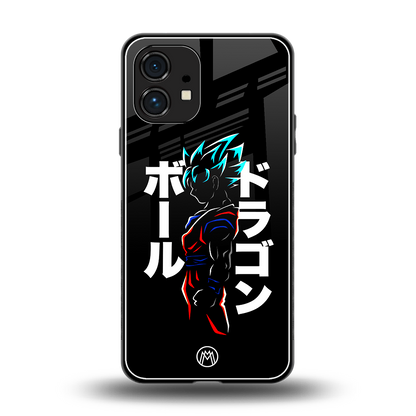 super saiyan back phone cover | glass case for nothing phone 1