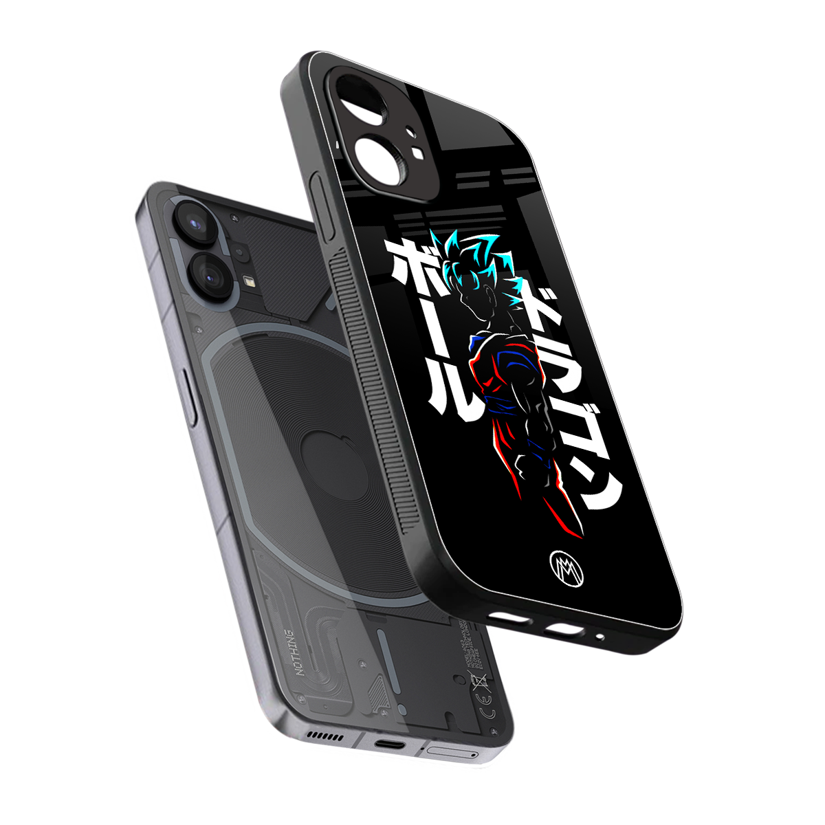 super saiyan back phone cover | glass case for nothing phone 1