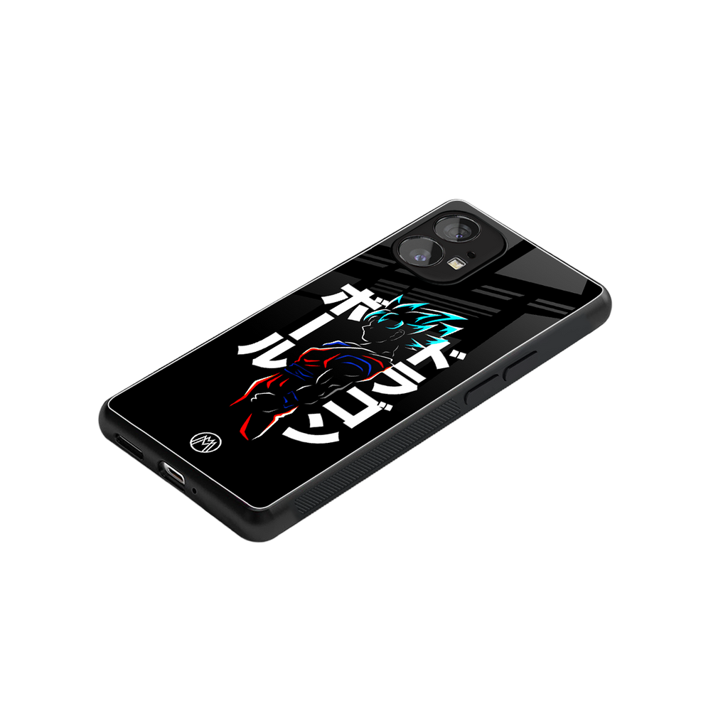 super saiyan back phone cover | glass case for nothing phone 1