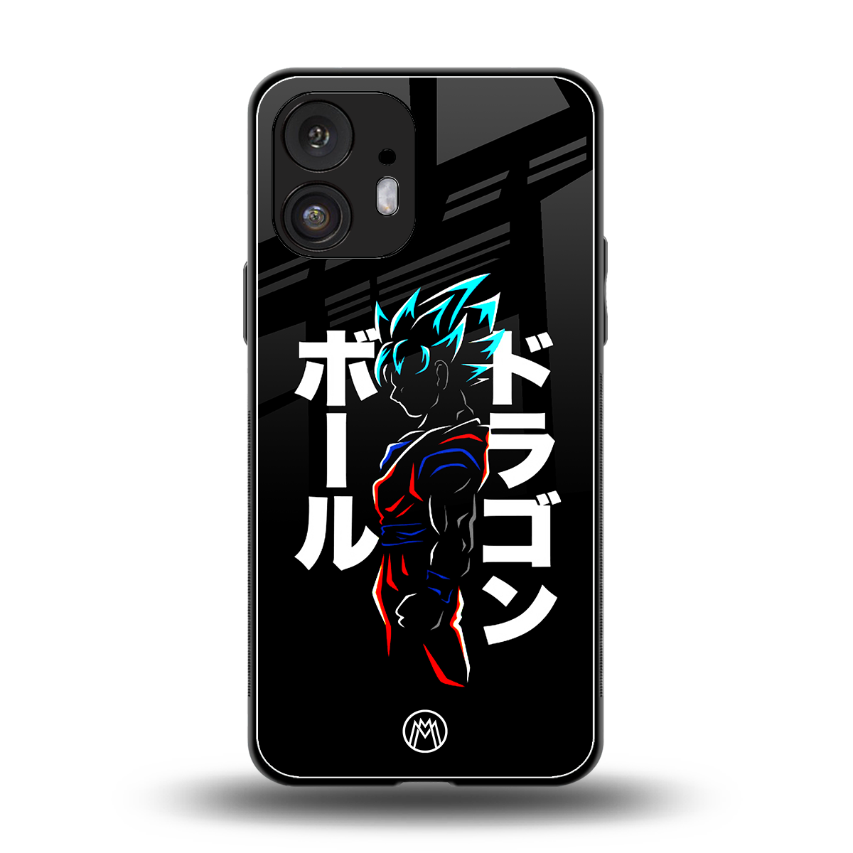 super saiyan back phone cover | glass case for nothing phone 2