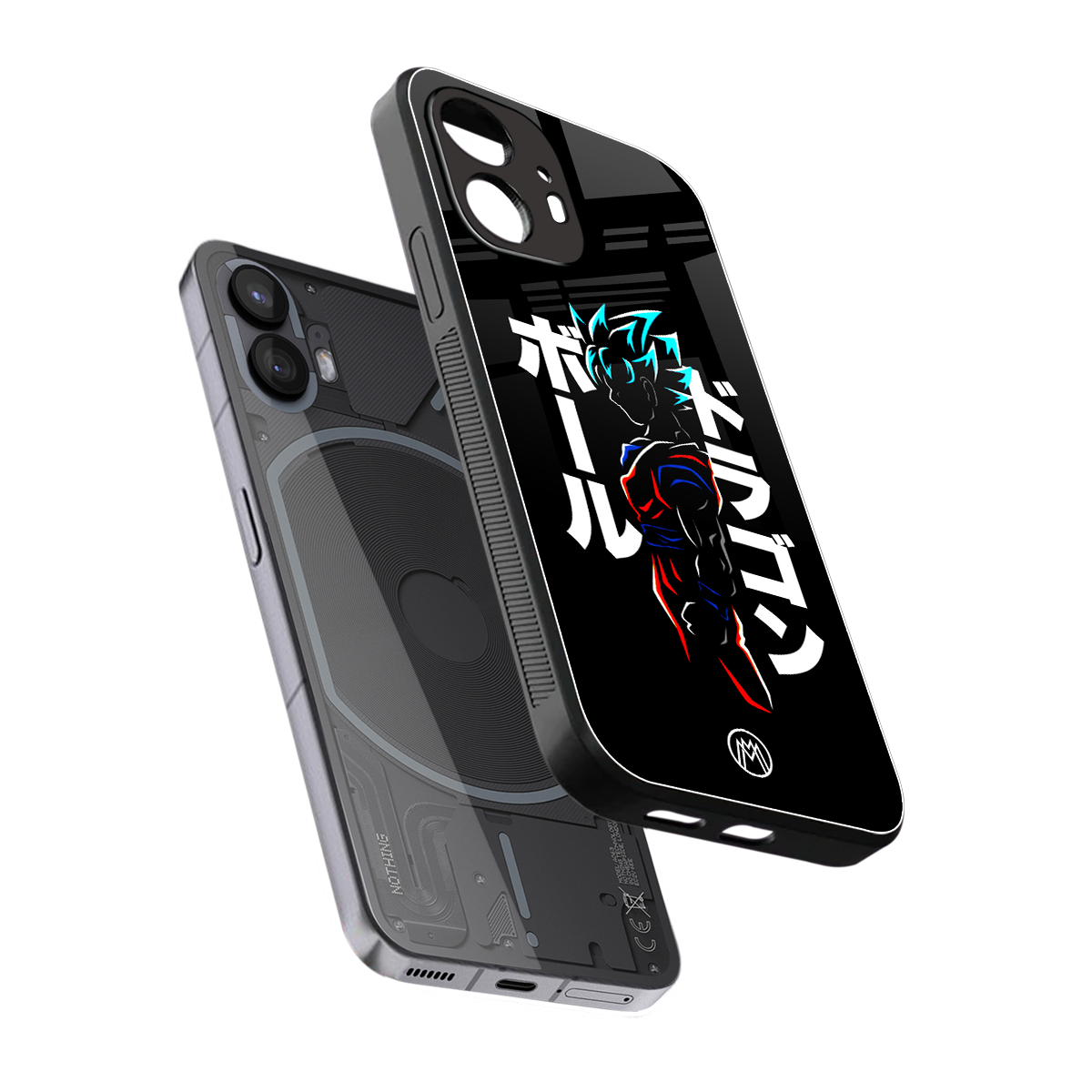super saiyan back phone cover | glass case for nothing phone 2