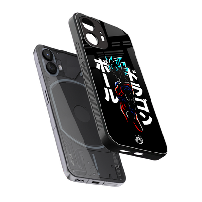 super saiyan back phone cover | glass case for nothing phone 2