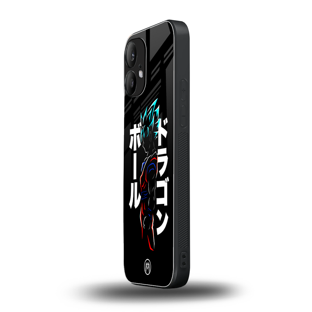super saiyan back phone cover | glass case for nothing phone 2