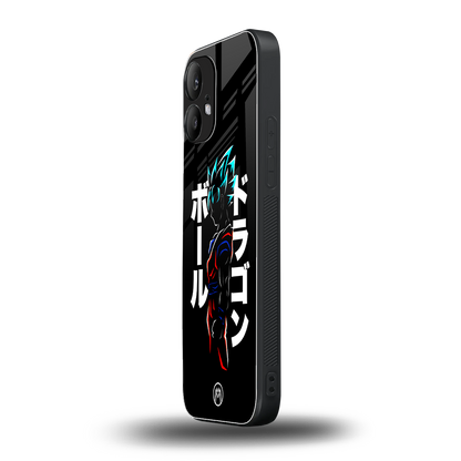 super saiyan back phone cover | glass case for nothing phone 2