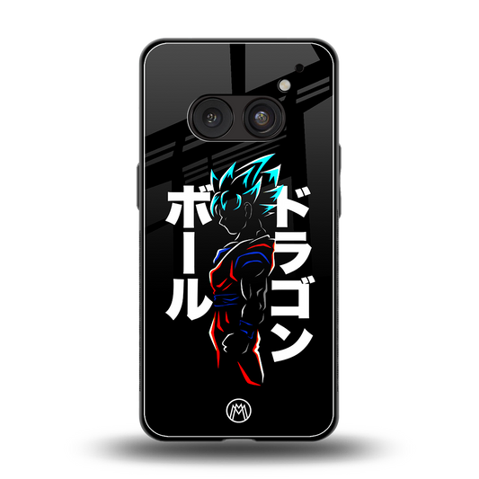 super saiyan back phone cover | glass case for nothing phone 2a