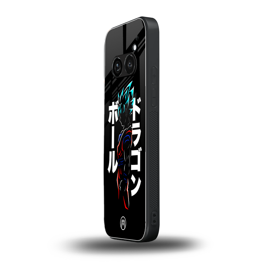 super saiyan back phone cover | glass case for nothing phone 2a