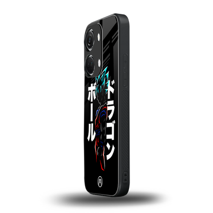 super saiyan back phone cover | glass case for oneplus nord 3