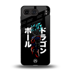 super saiyan back phone cover | glass case for oneplus nord 4