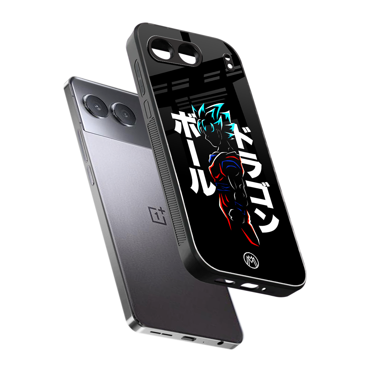 super saiyan back phone cover | glass case for oneplus nord 4