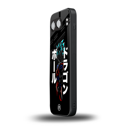super saiyan back phone cover | glass case for oneplus nord 4