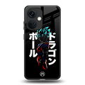 super saiyan back phone cover | glass case for oneplus nord ce 3