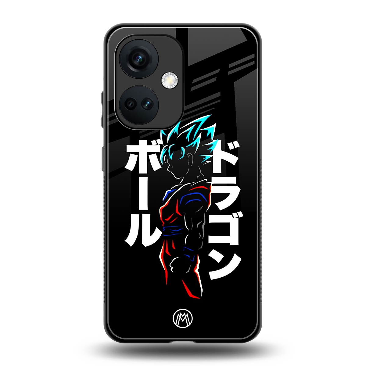 super saiyan back phone cover | glass case for oneplus nord ce 3