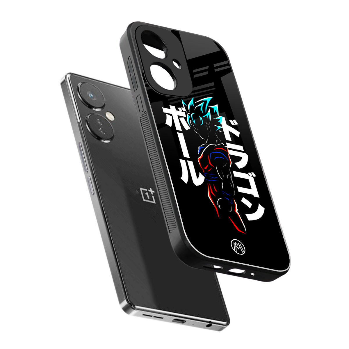 super saiyan back phone cover | glass case for oneplus nord ce 3