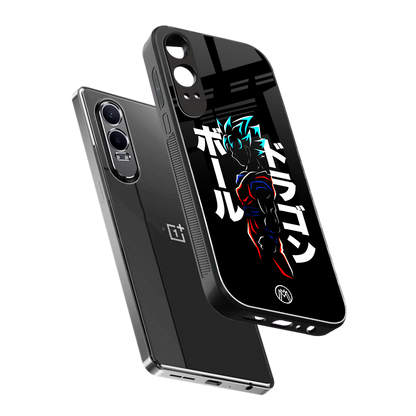 super saiyan back phone cover | glass case for oneplus nord ce 4 lite