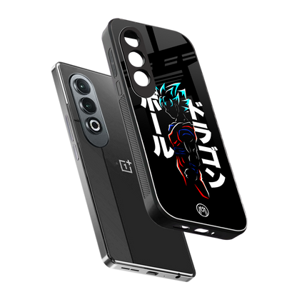 super saiyan back phone cover | glass case for oneplus nord ce 4