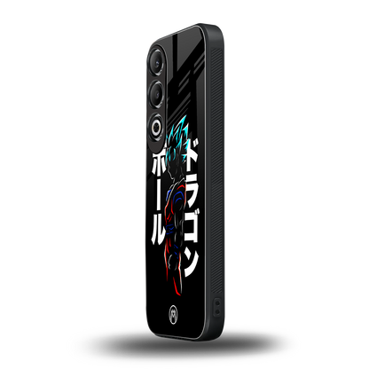 super saiyan back phone cover | glass case for oneplus nord ce 4