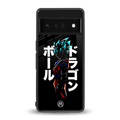 super saiyan back phone cover | glass case for google pixel 6 pro