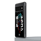 super saiyan back phone cover | glass case for google pixel 6 pro