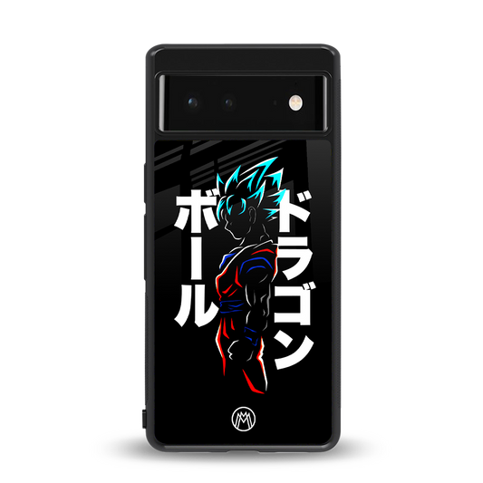 super saiyan back phone cover | glass case for Google Pixel 6A