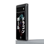 super saiyan back phone cover | glass case for google pixel 6