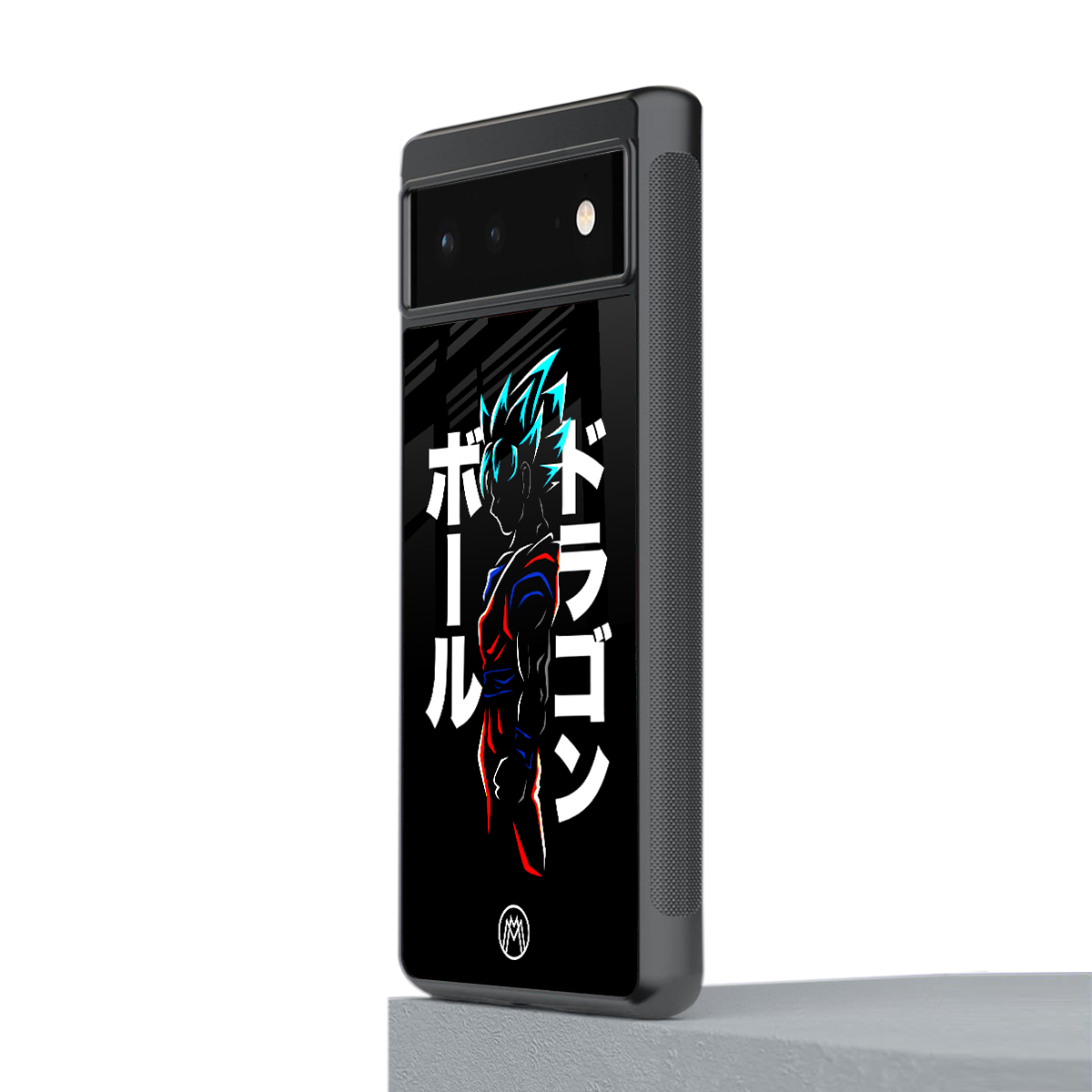 super saiyan back phone cover | glass case for google pixel 6