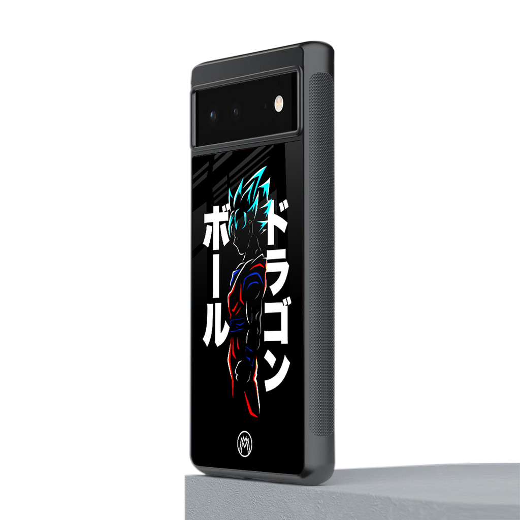 super saiyan back phone cover | glass case for Google Pixel 6A