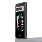 super saiyan back phone cover | glass case for google pixel 7 pro