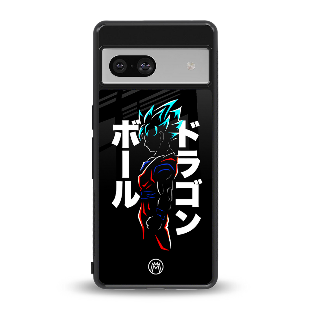 super saiyan back phone cover | glass case for Google Pixel 7