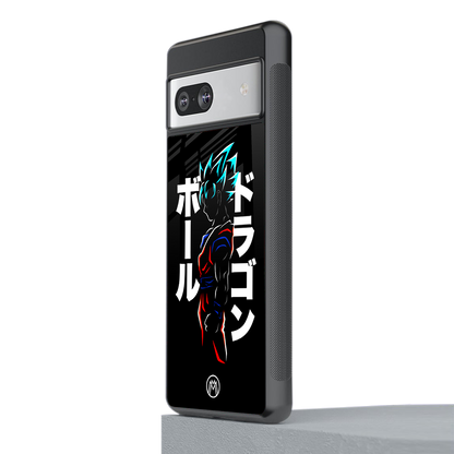 super saiyan back phone cover | glass case for Google Pixel 7