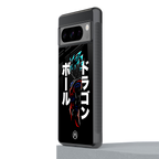 super saiyan back phone cover | glass case for google pixel 8 pro