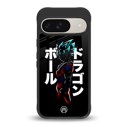 super saiyan back phone cover | glass case for google pixel 9
