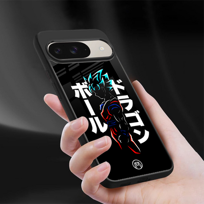 super saiyan back phone cover | glass case for google pixel 9