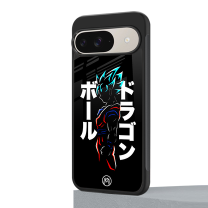 super saiyan back phone cover | glass case for google pixel 9