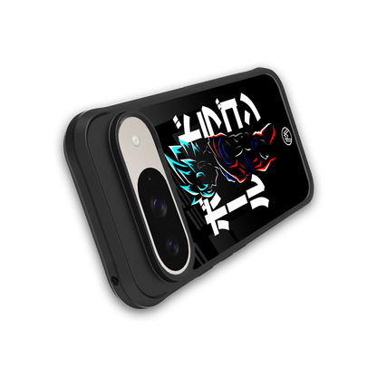 super saiyan back phone cover | glass case for google pixel 9