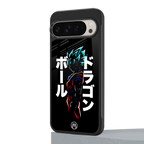 super saiyan back phone cover | glass case for google pixel 9 pro