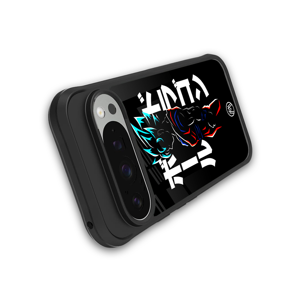super saiyan back phone cover | glass case for google pixel 9 pro xl