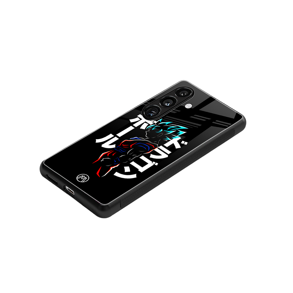 super saiyan back phone cover | glass case for samsung galaxy s25