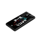 super saiyan back phone cover | glass case for samsung galaxy s24 fe