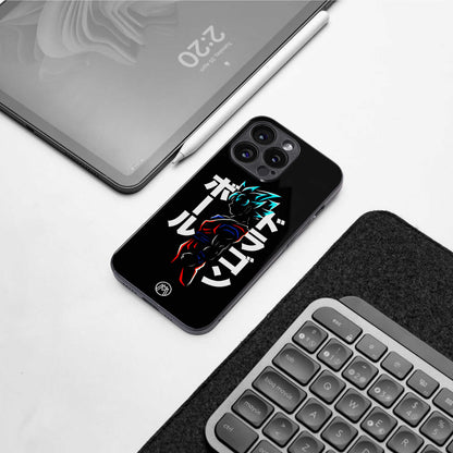 super saiyan back phone cover | glass case for samsung galaxy s24 ultra