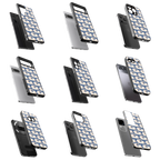 Durable Glass Back Mobile Case for iPhone, Samsung, OnePlus, Google Pixel, Redmi, Vivo, Oppo